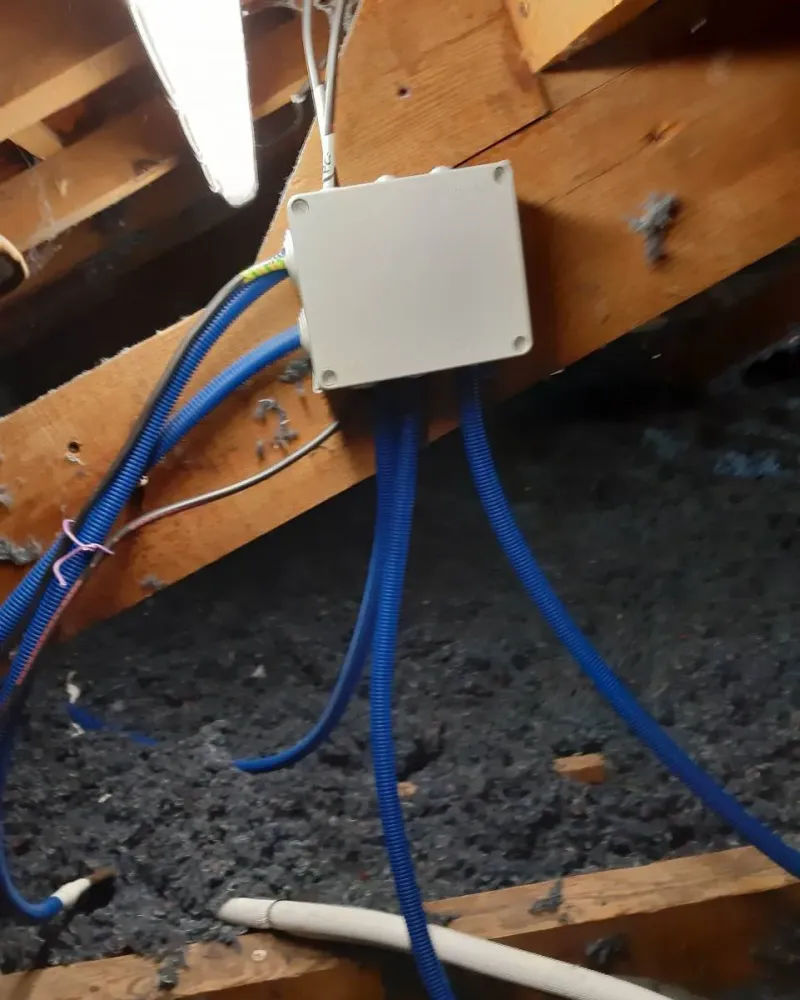 Installation electrique grenier