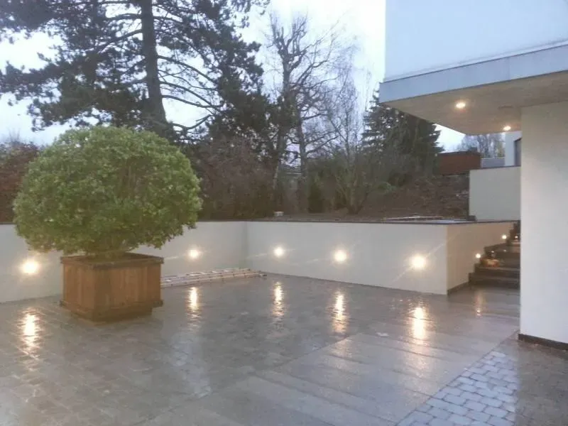 Mise en place lumiere exterieur